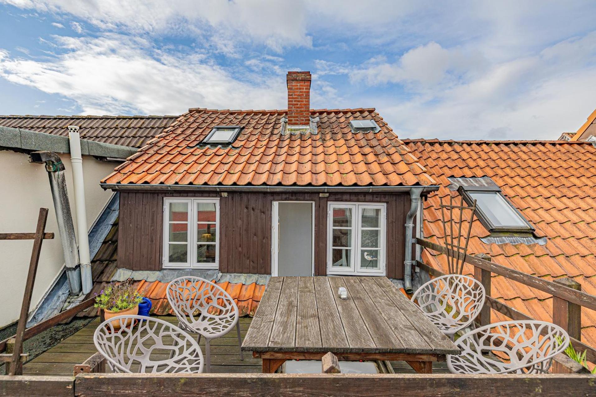Fewo1846 - Kaete-Lassen-Huus - Uriges Haeuschen Auf 3 Ebenen Mit Dachterrasse Am Hafen Flensburgo Exterior foto